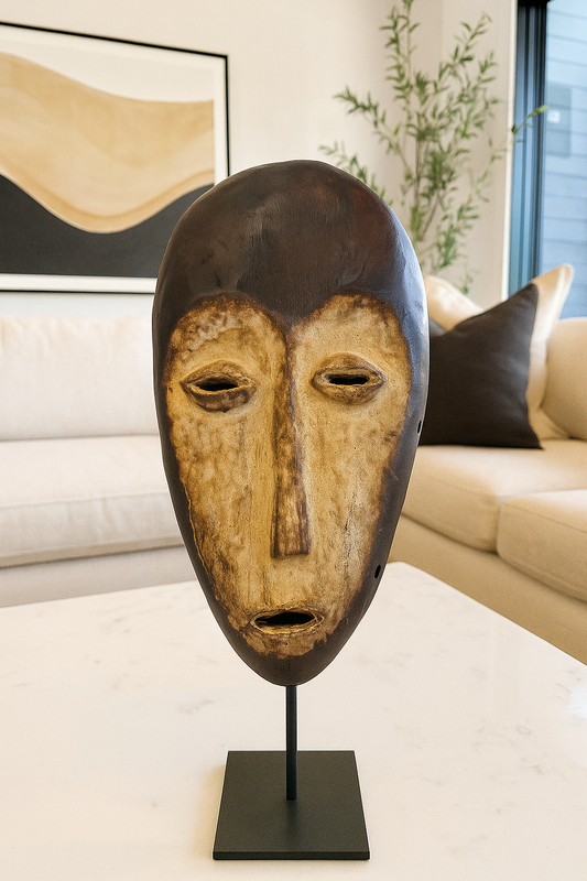 Lega Idimu tribal mask