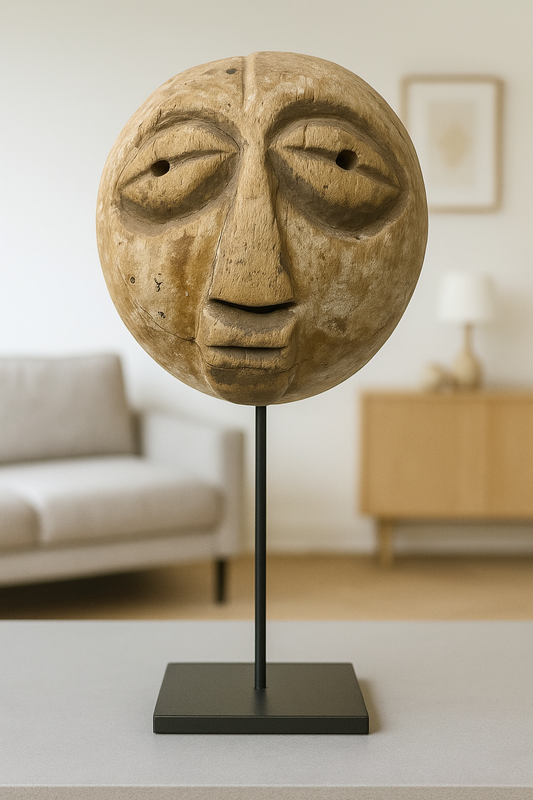 Luba Bird African mask