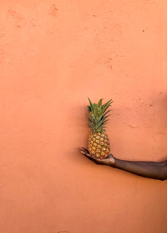 Pineapple Jacmel digital print